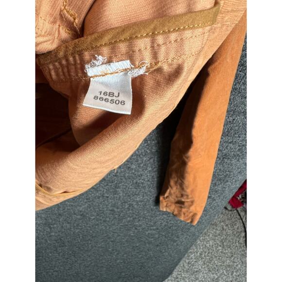 VTG Orvis Utility Jacket Womens Size 14 Brown Corduroy Snap Buttons Pockets - Picture 6 of 8